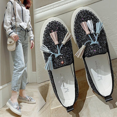 Tenis Planos con Flecos - Image 5