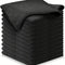 10 Peças 30 X 30 Cm Preto