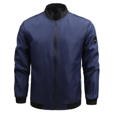 Abrigo Casual de Hombre Liso para Primavera y Otoño - Image 7