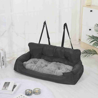 Asiento de Auto Cómodo para Perros Pequeños, Medianos y Grandes