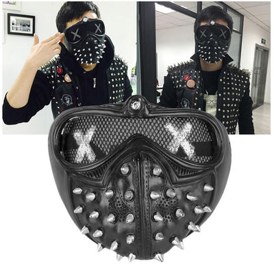 Máscara Punk Demonio Perro Guardián para Halloween - Image 8