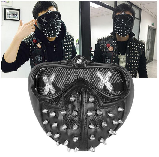 Máscara Punk Demonio Perro Guardián para Halloween - Image 8
