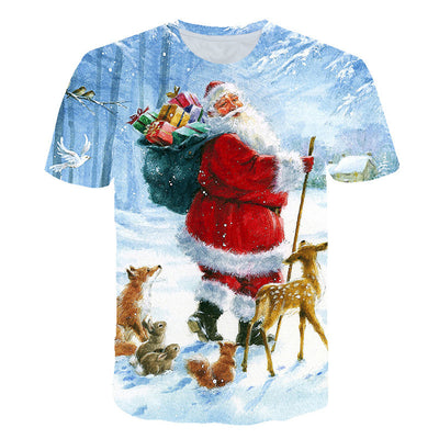 Playera Infantil con Estampado 3D de Papá Noel - Image 4