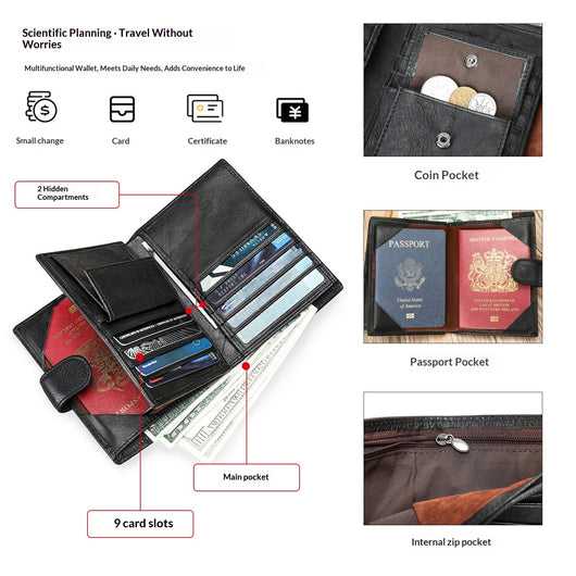 Cartera Premium de Cuero Genuino para Hombre - Image 4