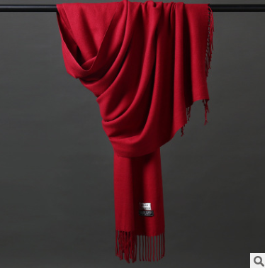 Bufanda Larga de Cachemira para Mujer - Cálida y Elegante - Image 10