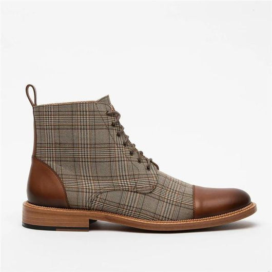 Cinturón Cuadriculado Delgado para Hombre - Casual y Versátil - Image 2