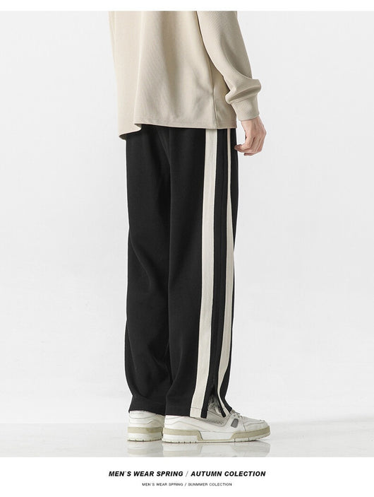 Pantalones Casuales Hombre Rayas Finas - Image 13