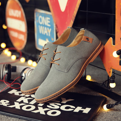 Zapatos de Cuero Premium para Hombre Talla Grande con Acabado Mate - Image 5
