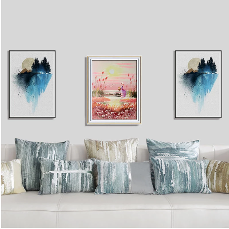 Cojín de Lujo Ligero para Sofá - Almohada Decorativa Nórdica en Terciopelo - Image 2