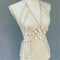 Hollow and Radiant Body Chain Waist Chain Glowing One Size