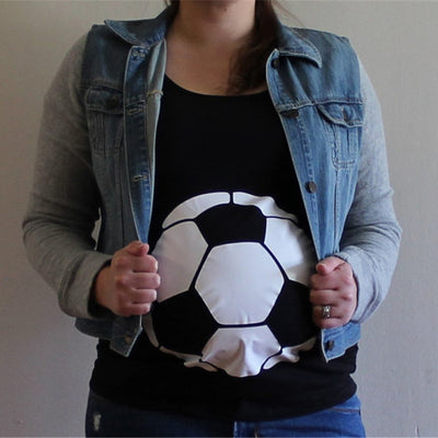 Maternidad con Estilo: Playera de Huellitas Divertidas - Image 7