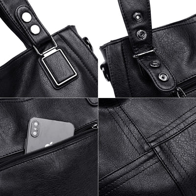 Bolso de Hombro de Cuero PU para Mujer - Image 4