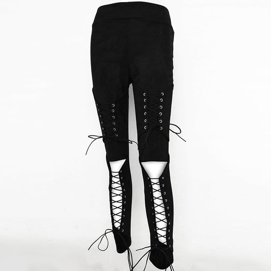 Pantalones de Pana Terciopelada con Cordones - Image 9