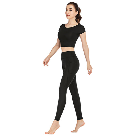 Conjunto de Ropa Yoga con Bolsillos para Mujer - Image 10