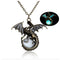 Collar Colgante Dragón Luminoso