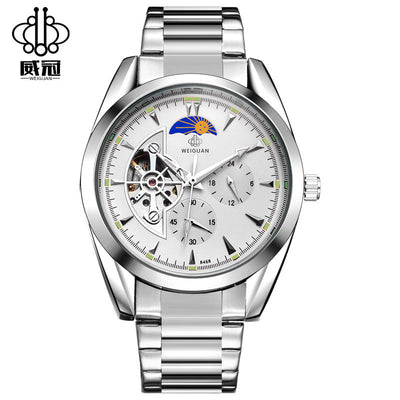 Reloj Automático Wei Guan - Diseño Moderno con Función Lunar para Hombre - Image 5