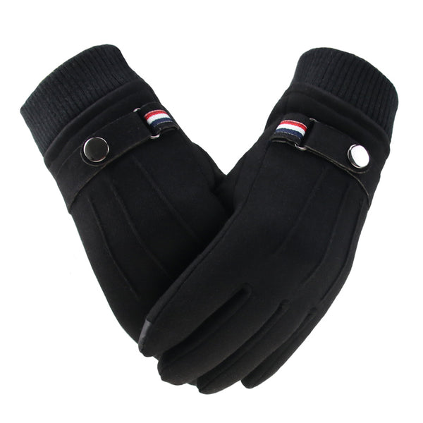 Guantes de Invierno en Gamuza para Hombre