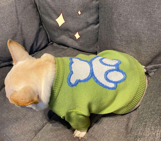 Suéter Abrigador para Perros Pequeños - Pug y Corgi Otoño Invierno - Image 4