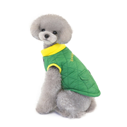 Chaleco Doble Bolsa de Algodón para Mascotas - Image 5