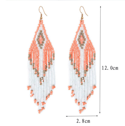Aretes Bohemios con Flecos - Image 6