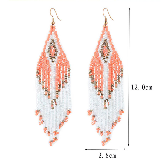 Aretes Bohemios con Flecos - Image 6