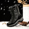 Botas de Nieve Cálidas con Forro de Algodón y Felpa