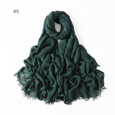 Pashmina Modal Fina Transpirable - Chal Ligero Monocromático para Mujer - Image 10