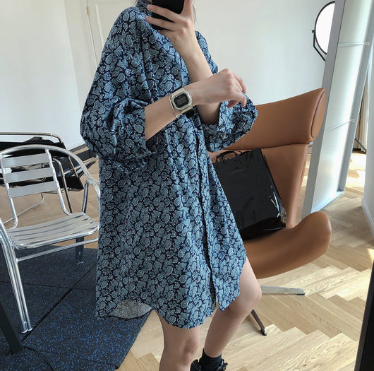 Vestido Camisero Estampado - Image 3