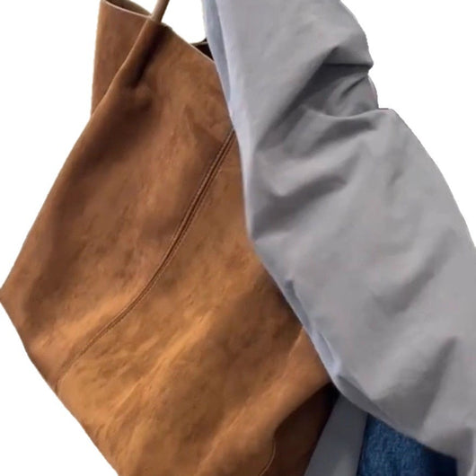 Bolso Tote Retro de Gran Capacidad para Otoño e Invierno - Image 5