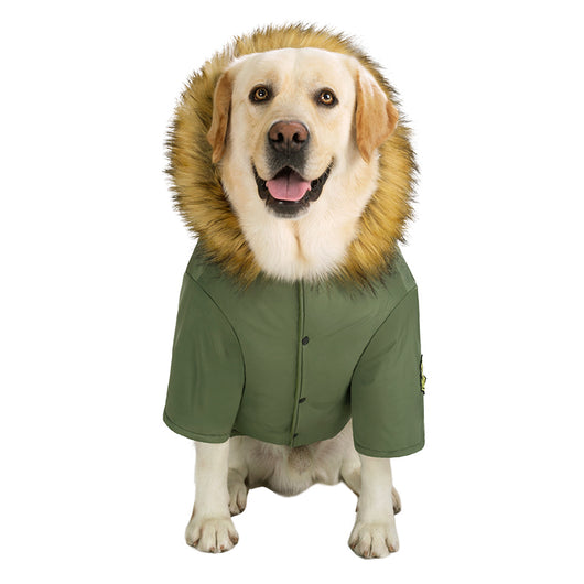 Abrigo Acolchado para Perros Grandes - Protección Otoño e Invierno - Image 2