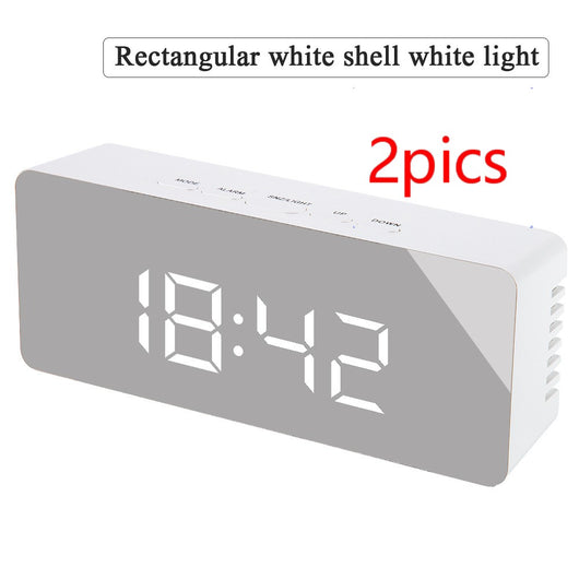 Espejo LED Multifuncional con Reloj Digital - Image 13