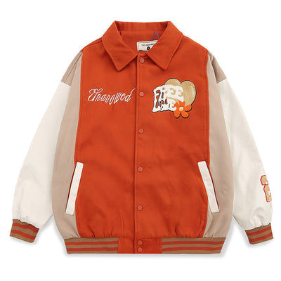 Jersey de Béisbol Holgado con Diseño de Corazón Estilo Street - Image 6
