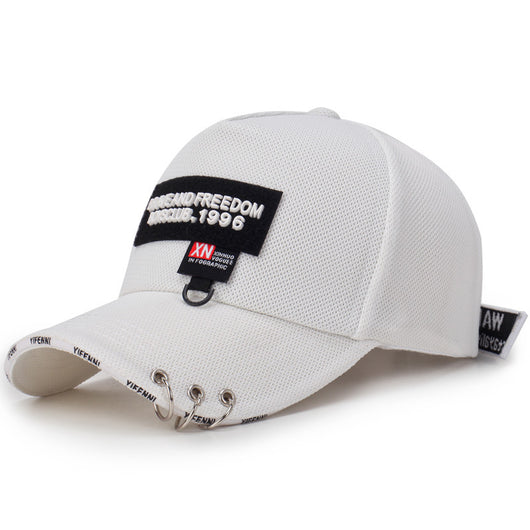 Gorra Warwick con Ala de Tres Aros y Parche - Image 7