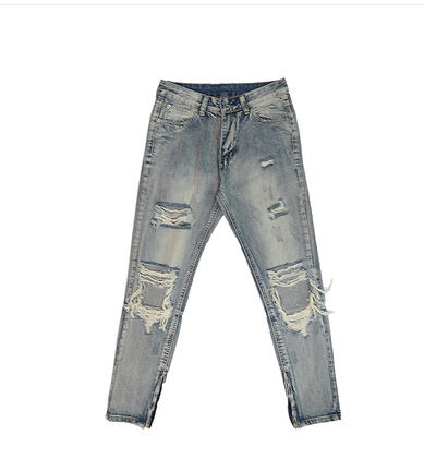Pantalón Denim Rotos Estilo - Image 8