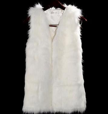Chaleco de Piel Sintética de Zorro para Mujer - Abrigo Cálido y Elegante - Image 6