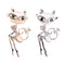 Broche Gato Plateado con Cristales Brillantes