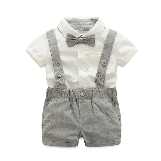 Pantalón con Peto y Corbata de Moño