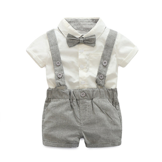 Pantalón con Peto y Corbata de Moño