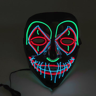 Máscara LED Brillante para Halloween - Image 7