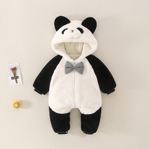 Pijama Enterizo Bebé Diseño Panda Adorable