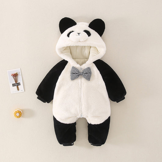 Pijama Enterizo Bebé Diseño Panda Adorable