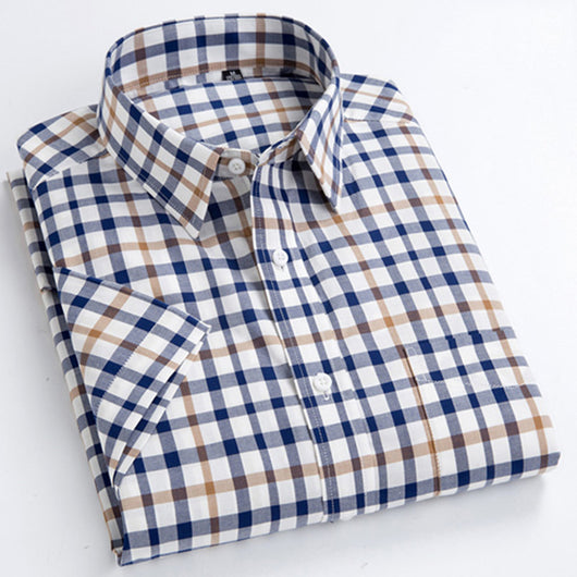 Camisa Casual de Manga Corta para Hombre - Image 9