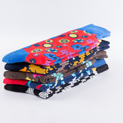 Calcetines de Skateboarding Personalidad Urbana Serie Bosque para Hombre - Image 2