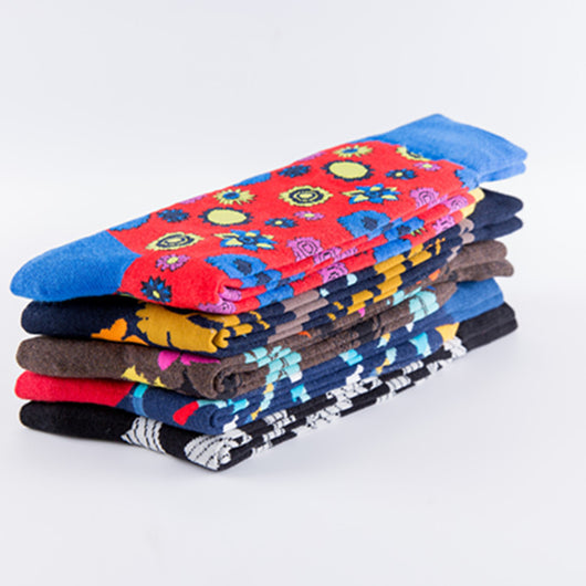 Calcetines de Skateboarding Personalidad Urbana Serie Bosque para Hombre - Image 2