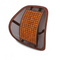 Cojín Lumbar Dual Uso Madera de Olivo Transpirable para Auto y Casa