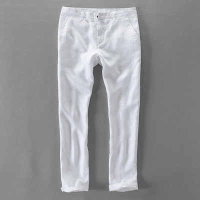 Pantalones de Lino Casual Cómodos y Transpirables - Image 8