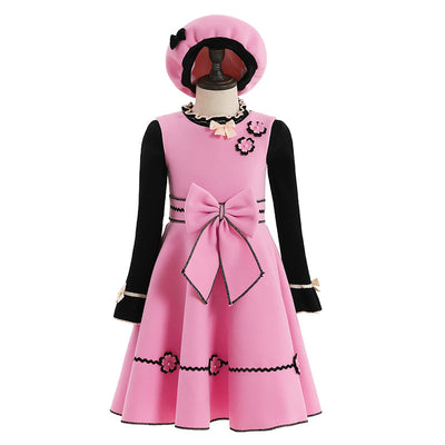 Conjunto Infantil de Chaleco y Falda de Lana - Image 10