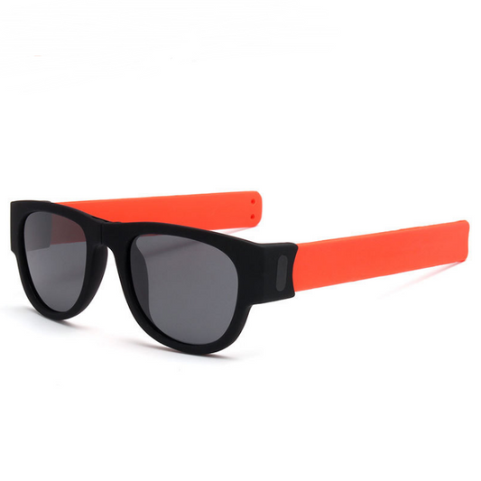 Gafas de Sol Plegables para Muñeca con Espejo Pop-up - Polarizadas Deportivas Unisex