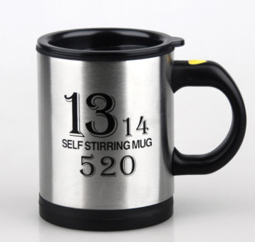 Taza Agitadora Automática de Acero Inoxidable con Motor Eléctrico Rotativo