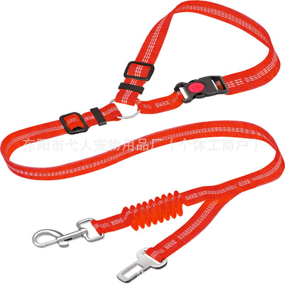Correa Retráctil para Perro con Cinturón de Seguridad para Auto - Image 7